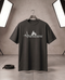 Find Your Destiny Embroidered Motorcycle T-Shirt | Premium Off-White Oversized Tee by Teemitra