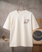 Planet Saturn Minimalist Oversized T-Shirt – Cosmic Aesthetic Wear - Teemitra