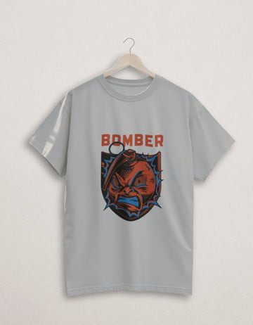 Bomber Classic Crew Cotton T-Shirt | Teemitra