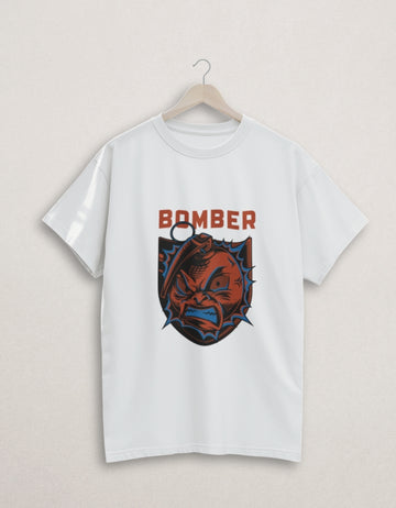 Bomber Classic Crew Cotton T-Shirt | Teemitra