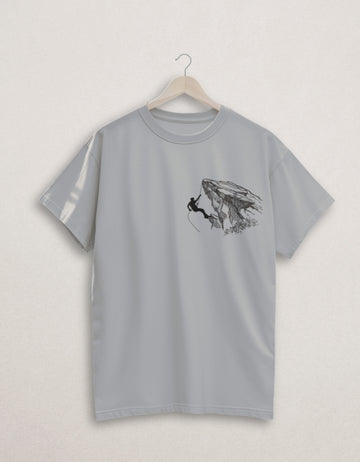 Mount Climber Classic Oversized Cotton T-Shirt | Teemitra