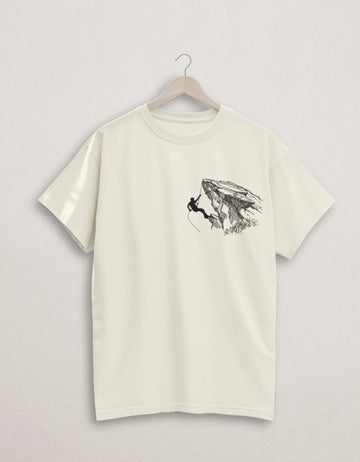 Mount Climber Classic Oversized Cotton T-Shirt | Teemitra