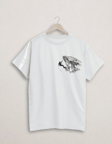 Mount Climber Classic Oversized Cotton T-Shirt | Teemitra