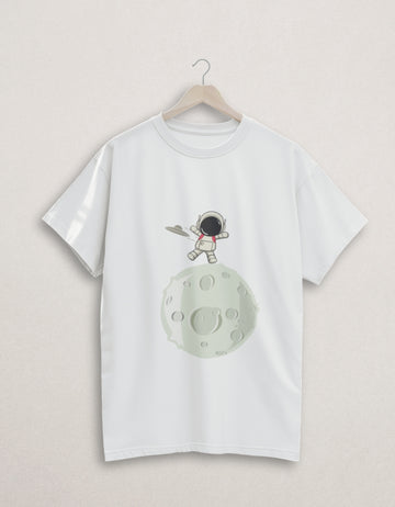 Astronaut Everyday Essential Cotton Crew | Teemitra