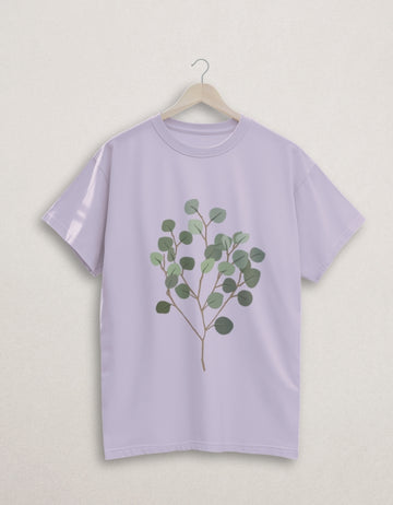 Leaf Classic Regular Cotton T-Shirt | Teemitra