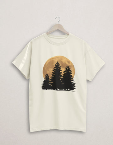 Moon Everyday Essential Cotton Crew | Teemitra