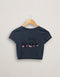 Queen Classic Cotton Crop Top | Teemitra