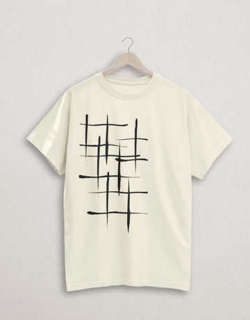 Tiktaktoe Premium Oversized Cotton Tee | Teemitra