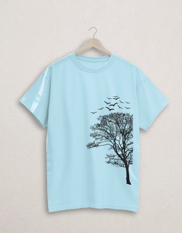 Tree Classic Regular Cotton T-Shirt | Teemitra